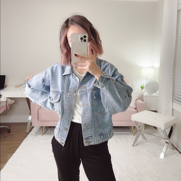 Every Season Oversized Denim Jacket - Picture 13 of 14